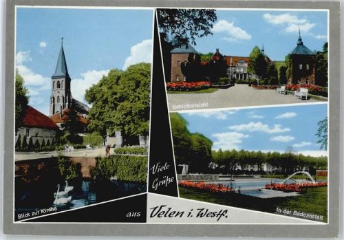 Velen Schwimmbad Schloss Kirche