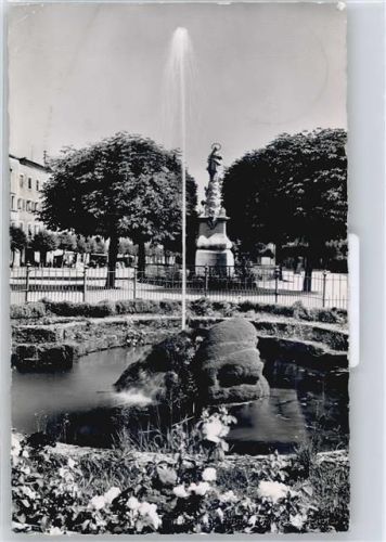 Tittmoning Brunnen , Marke entfernt