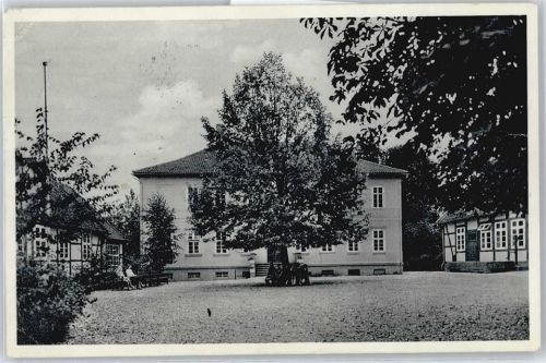 Liebenburg Platz Bank Baum Haus