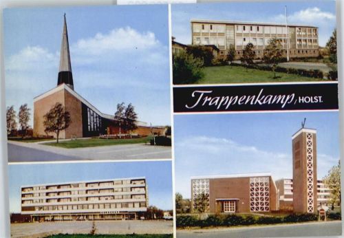 Trappenkamp Kirche Baum Haus