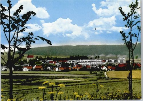 Burgstemmen Panorama Feld Haus Baum