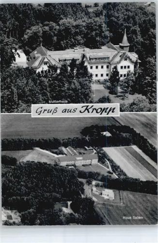Kropp Haus Baum Feld Fliegeraufnahme