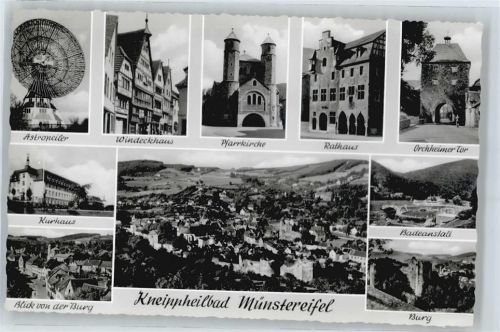 Bad Münstereifel Kirche Rathaus Tor Burg