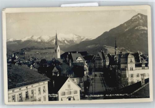 Dornbirn Rhombergstraße Berg Kirche