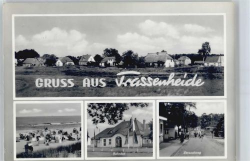 Trassenheide Bahnhof, Strandweg