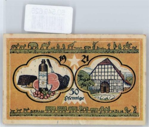 Steinheim 50-Pfennig-Schein