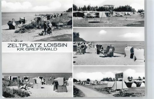 Loissin Zeltplatz, Strand, Strankörbe