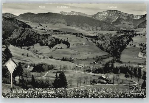 Aigis Blick von der Alpenstrasse ins Weissachtal