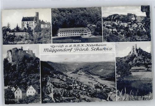 Wiesenttal Kurheim, Burgruine Neldeck, Streitburg, Burg Gössweinstein