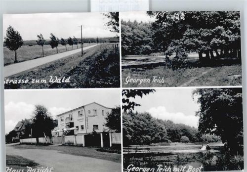 61200 W6363 Echzell - Gasthaus, Pension Waldschenke, Georgen-Teich