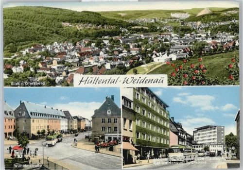 57072 W5900 Weidenau , Sieg - Wilhelmstraße, Stadtmitte