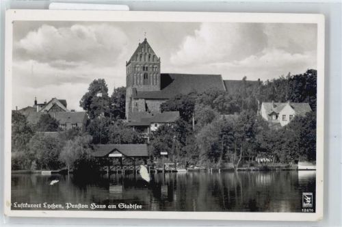 Lychen Pension Haus am Stadtsee, See
