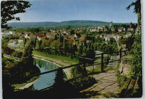 Mühlacker Panorama Berg Fluss