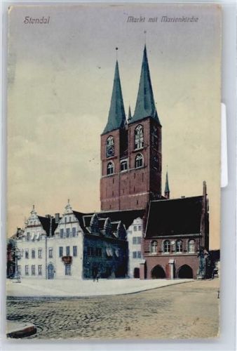 Stendal Markt, Marienkirche