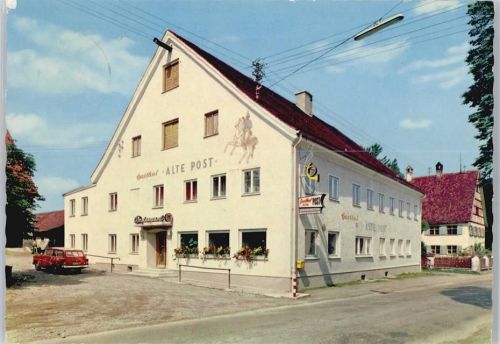 Wolfertschwenden Gasthof Alte Post