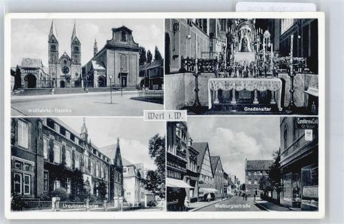Werl Wallfahrts-Basilika, Ursulinenkloster, Walburgisstraße