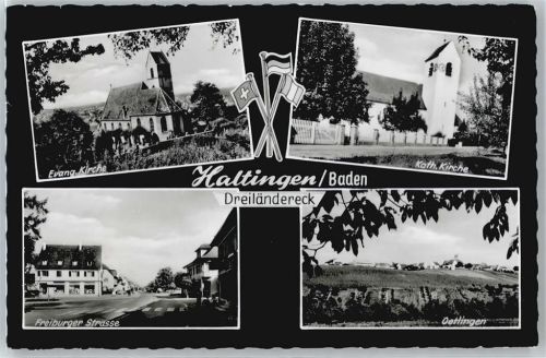 79576 W7858 Haltingen - Kirche Freiburger Straße