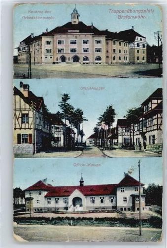 Grafenwöhr Truppenübungsplatz, Kaserne, Offizierslager, Kasino AKU2