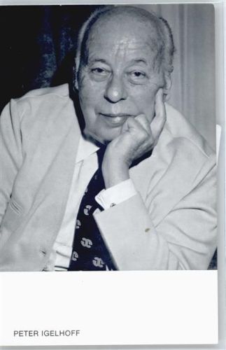 Peter Igelhoff Schlagersänger