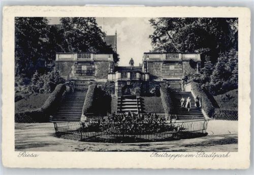 Riesa Freitreppe im Stadtpark