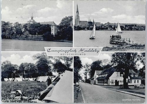 Haddeby Schloss, Dom, Campingplatz, Gasthaus Haddeby