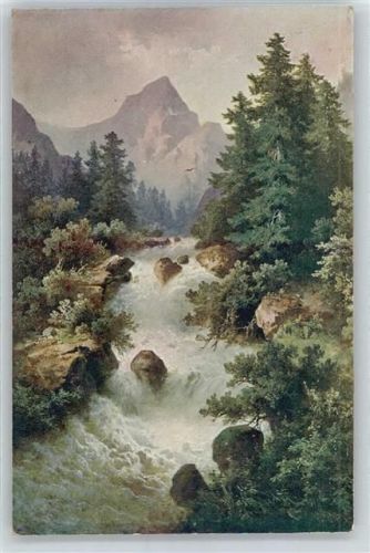 Wasserfall in den Bergen