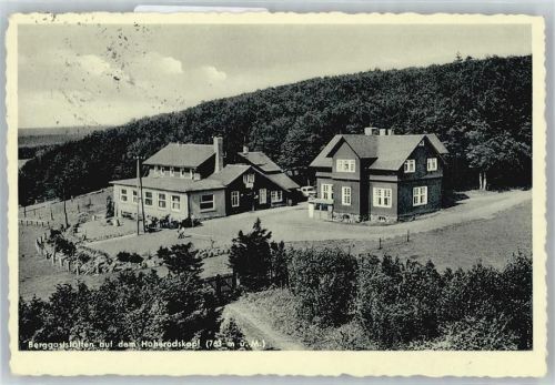 63679 W6479 Hoherodskopf , Hess - Berggaststätten