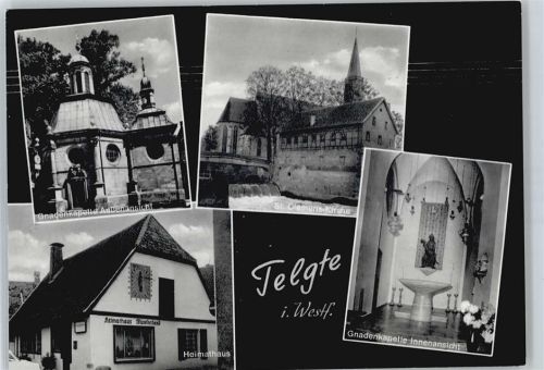 Telgte Gnadenkapelle, Kirche, Heimathaus