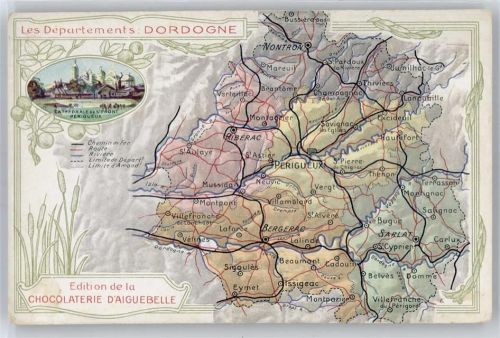 Perigueux Landkarte