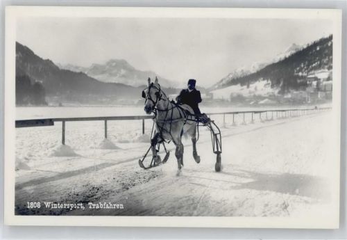 Wintersport , Foto-Karte