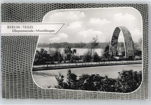 Tegel Uferpromenade, Mosaikbogen