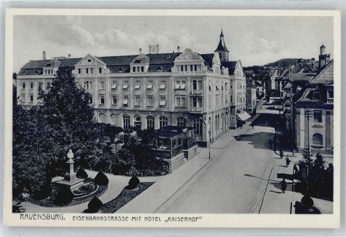 Ravensburg Eisenbahnstraße, Hotel Kaiserhof