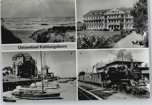 Kühlungsborn FDGB-Erholungsheim Georgi Dimitroff und Haus am Meer, Molli