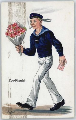 Der Flunki , rote Rosen AKU2