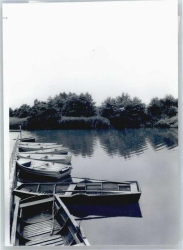 Wingst Foto mit Negativ, Bootsanlegestelle, Bargkamp