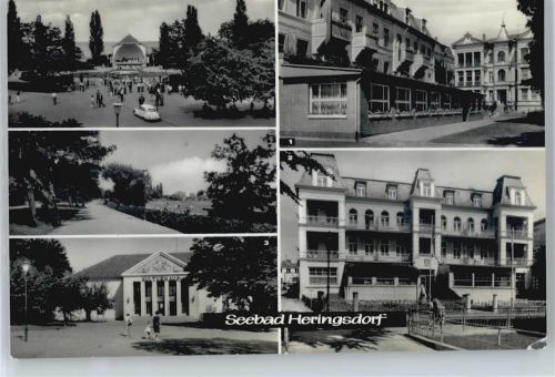 23777 W2444 Heringsdorf , Holst - FDGB-Erholunsheim Albin Köbis, FDGB-Erholungsheim Guiseppe di Vittorio, Kulturhaus AKU2