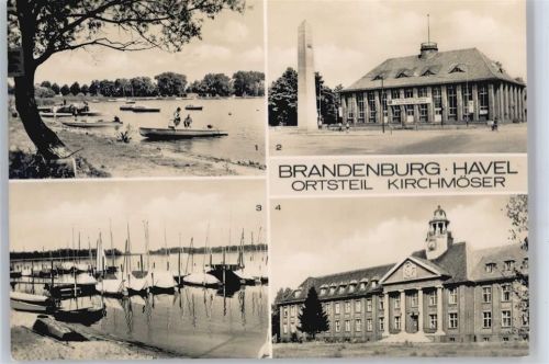 Brandenburg Bootsliegeplatz, Klubhaus der Eisenbahner, Krankenhaus