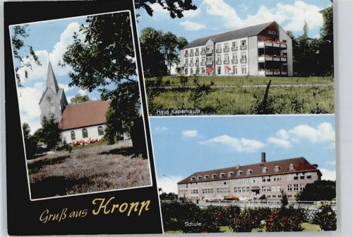 Kropp Kirche, Schule, Haus Kapernaum