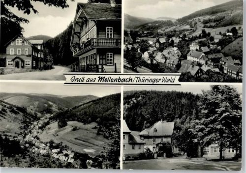 Mellenbach-Glasbach Teilansicht, Siedlung