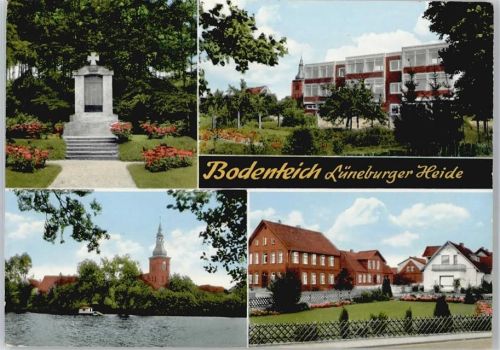 29389 W3123 Bodenteich - Kriegerdenkmal , Schule