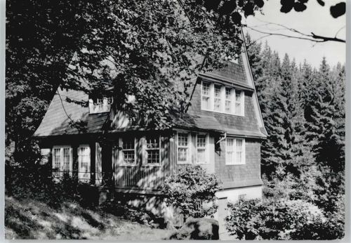Großbreitenbach FDGB-Erholungsheim Waldeck