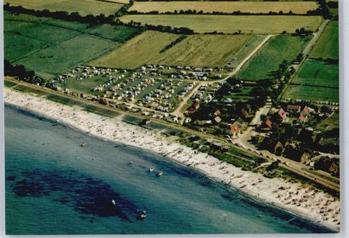 Schönbergerstrand Luftaufnahme Campingplatz