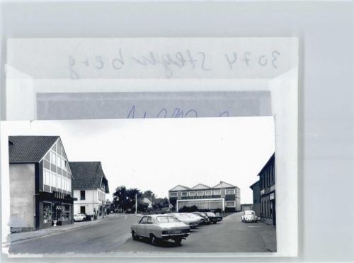 Steyerberg Foto mit Negativ, Sparkasse, Auto