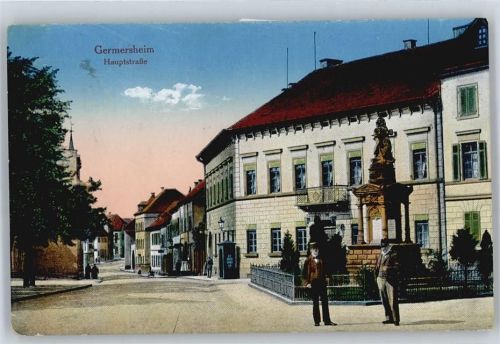 Germersheim Hauptstrasse, Denkmal