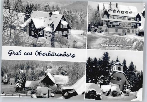Oberbärenburg Helenenhof, FDGB-Heim FRiedenswacht