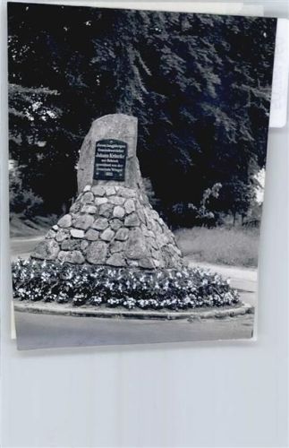 Wingst Foto mit Negativ, Gedenkstein