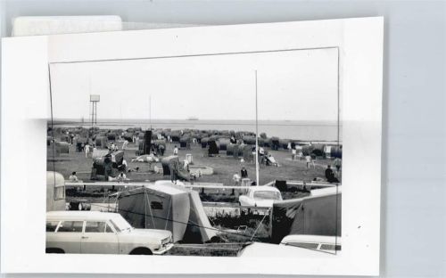 Wremen Foto mit Negativ, Strand, Campingplatz