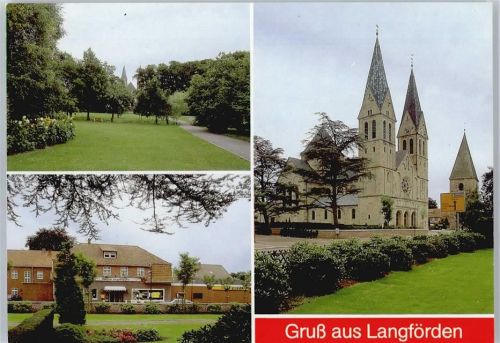 Langförden Kirche, Handlung, Park