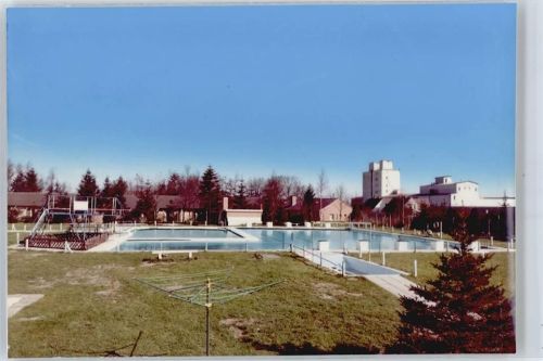 Lunden Foto mit Negativ, Schwimmbad