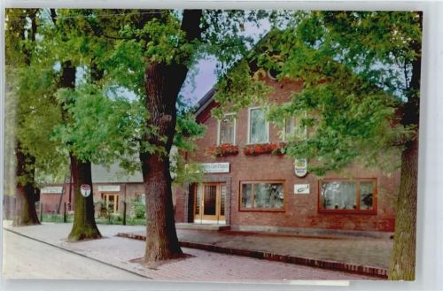 Ristedt Foto mit Negativ, Gasthaus Zum grünen Wald, Cordes Gasthaus